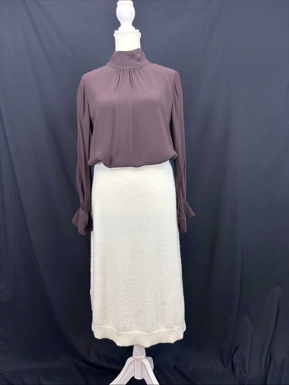 Halogen Sweater skirt